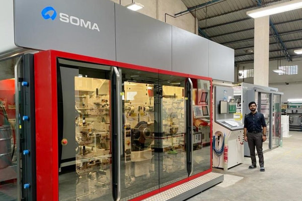 DKSH successfully installs SOMA's innovative flexographic printing press Optima in India